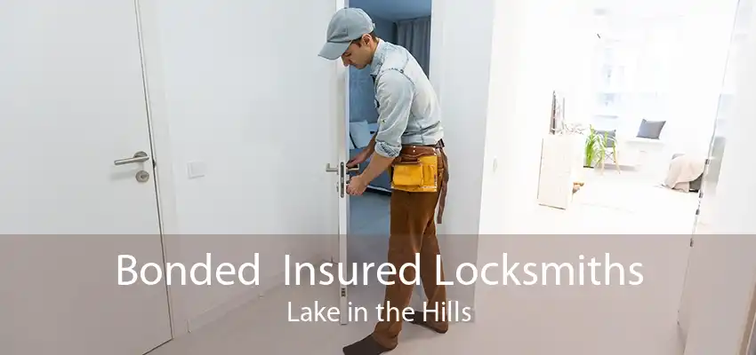 Bonded  Insured Locksmiths Lake in the Hills